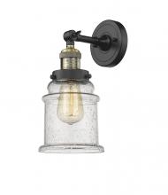 Innovations Lighting 203-BAB-G184 - Canton - 1 Light - 7 inch - Black Antique Brass - Adjustable Sconce