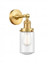 Innovations Lighting 203-SG-G314 - Dover - 1 Light - 5 inch - Satin Gold - Sconce