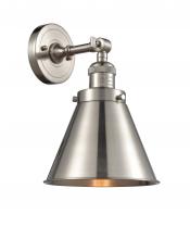 Innovations Lighting 203-SN-M13-SN - Appalachian - 1 Light - 8 inch - Brushed Satin Nickel - Adjustable Sconce