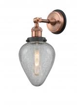 Innovations Lighting 203BP-ACBK-G165 - Geneseo - 1 Light - 7 inch - Antique Copper - Sconce