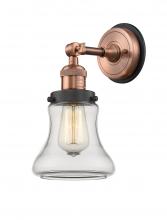Innovations Lighting 203BP-ACBK-G192 - Bellmont - 1 Light - 7 inch - Antique Copper - Sconce
