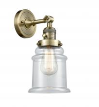 Innovations Lighting 203SW-AB-G182 - Canton - 1 Light - 7 inch - Antique Brass - Sconce