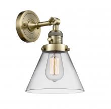 Innovations Lighting 203SW-AB-G42 - Cone - 1 Light - 8 inch - Antique Brass - Sconce