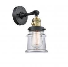 Innovations Lighting 203SW-BAB-G182S - Canton - 1 Light - 5 inch - Black Antique Brass - Sconce
