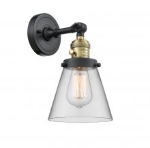 Innovations Lighting 203SW-BAB-G62-LED - Cone - 1 Light - 6 inch - Black Antique Brass - Adjustable Sconce