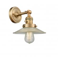 Innovations Lighting 203SW-BB-G2-LED - Halophane - 1 Light - 9 inch - Brushed Brass - Sconce