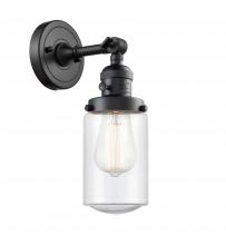 Innovations Lighting 203SW-BK-G314 - Dover - 1 Light - 5 inch - Matte Black - Adjustable Sconce