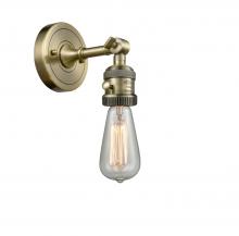 Innovations Lighting 203SW-AB - Bare Bulb - 1 Light - 5 inch - Antique Brass - Adjustable Sconce