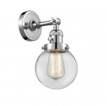 Innovations Lighting 203SW-PC-G202-6-LED - Beacon - 1 Light - 6 inch - Polished Chrome - Adjustable Sconce