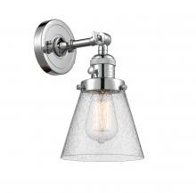 Innovations Lighting 203SW-PC-G64-LED - Cone - 1 Light - 6 inch - Polished Chrome - Adjustable Sconce