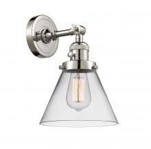 Innovations Lighting 203SW-PN-G42-LED - Cone - 1 Light - 8 inch - Polished Nickel - Adjustable Sconce