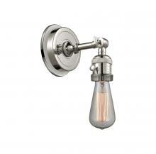 Innovations Lighting 203SWBP-PN - Bare Bulb - 1 Light - 5 inch - Polished Nickel - Adjustable Sconce