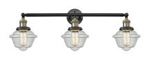 Innovations Lighting 205-BAB-G534 - Oxford - 3 Light - 34 inch - Black Antique Brass - Bath Vanity Light