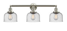 Innovations Lighting 205-SN-G74 - Bell - 3 Light - 32 inch - Brushed Satin Nickel - Bath Vanity Light