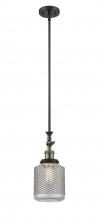 Innovations Lighting 206-BAB-G262 - Stanton - 1 Light - 6 inch - Black Antique Brass - Stem Hung - Adjustable Mini Pendant