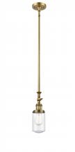 Innovations Lighting 206-BB-G314 - Dover - 1 Light - 5 inch - Brushed Brass - Stem Hung - Adjustable Mini Pendant