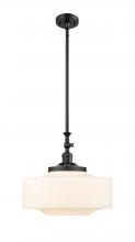 Innovations Lighting 206-BK-G691-16 - Bridgeton - 1 Light - 16 inch - Matte Black - Stem Hung - Mini Pendant