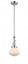 Innovations Lighting 206-PC-G321 - Olean - 1 Light - 7 inch - Polished Chrome - Stem Hung - Adjustable Mini Pendant