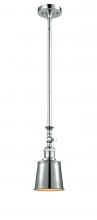 Innovations Lighting 206-PC-M9-PC - Addison - 1 Light - 5 inch - Polished Chrome - Stem Hung - Mini Pendant