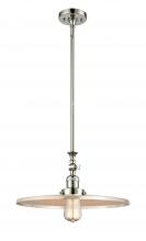 Innovations Lighting 206-PN-MFR-PN-16 - Appalachian - 1 Light - 16 inch - Polished Nickel - Stem Hung - Adjustable Mini Pendant