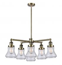 Innovations Lighting 207-6CR-AB-G192 - Bellmont 6 Light Chandelier