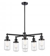 Innovations Lighting 207-6CR-OB-G312 - Dover 6 Light Chandelier