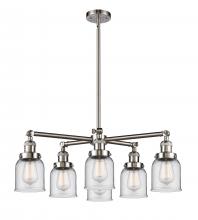 Innovations Lighting 207-6CR-SN-G52 - Small Bell 6 Light Chandelier