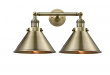 Innovations Lighting 208-AB-M10-AB - Briarcliff - 2 Light - 19 inch - Antique Brass - Bath Vanity Light