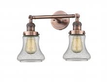 Innovations Lighting 208-AC-G194 - Bellmont - 2 Light - 17 inch - Antique Copper - Bath Vanity Light