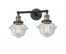 Innovations Lighting 208-BAB-G532 - Oxford - 2 Light - 17 inch - Black Antique Brass - Bath Vanity Light