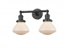 Innovations Lighting 208-OB-G321 - Olean - 2 Light - 17 inch - Oil Rubbed Bronze - Adjustable Bath Vanity Light