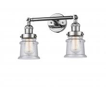 Innovations Lighting 208-PC-G184S - Canton - 2 Light - 17 inch - Polished Chrome - Adjustable Bath Vanity Light
