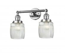 Innovations Lighting 208-PC-G302-LED - Colton - 2 Light - 16 inch - Polished Chrome - Adjustable Bath Vanity Light