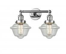 Innovations Lighting 208-PC-G534 - Oxford - 2 Light - 17 inch - Polished Chrome - Adjustable Bath Vanity Light