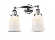 Innovations Lighting 208-PN-G181 - Canton - 2 Light - 17 inch - Polished Nickel - Adjustable Bath Vanity Light