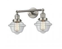 Innovations Lighting 208-SN-G532 - Oxford - 2 Light - 17 inch - Brushed Satin Nickel - Adjustable Bath Vanity Light