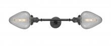 Innovations Lighting 208L-OB-G165 - Geneseo - 2 Light - 7 inch - Oil Rubbed Bronze - Adjustable Bath Vanity Light