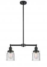 Innovations Lighting 209-OB-G54 - Bell - 2 Light - 21 inch - Oil Rubbed Bronze - Stem Hung - Adjustable Island Light