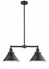 Innovations Lighting 209-OB-M10-OB - Briarcliff - 2 Light - 21 inch - Oil Rubbed Bronze - Stem Hung - Island Light