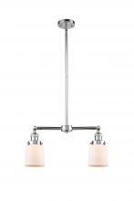 Innovations Lighting 209-PC-G51 - Bell - 2 Light - 21 inch - Polished Chrome - Stem Hung - Adjustable Island Light