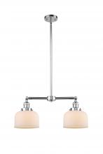 Innovations Lighting 209-PC-G71 - Bell - 2 Light - 21 inch - Polished Chrome - Stem Hung - Adjustable Island Light
