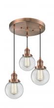 Innovations Lighting 211/3-AC-G202-6 - Beacon Multi-Pendant
