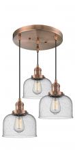 Innovations Lighting 211/3-AC-G74 - Large Bell 3 Light Multi-Pendant