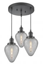 Innovations Lighting 211/3-OB-G165 - Geneseo 3 Light Multi-Pendant