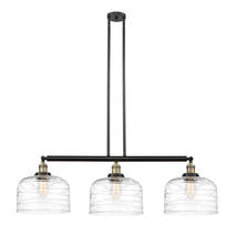 Innovations Lighting 213-BAB-G713-L - Bell - 3 Light - 42 inch - Black Antique Brass - Stem Hung - Adjustable Island Light
