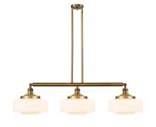 Innovations Lighting 213-BB-G691-12 - Bridgeton - 3 Light - 44 inch - Brushed Brass - Stem Hung - Adjustable Island Light
