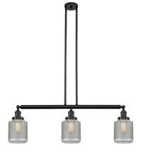 Innovations Lighting 213-OB-G262 - Stanton - 3 Light - 39 inch - Oil Rubbed Bronze - Stem Hung - Adjustable Island Light