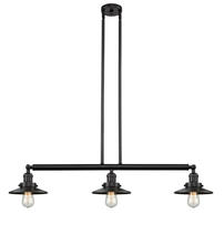 Innovations Lighting 213-OB-M5-LED - Railroad - 3 Light - 41 inch - Oil Rubbed Bronze - Stem Hung - Adjustable Island Light