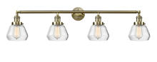 Innovations Lighting 215-AB-G172 - Fulton - 4 Light - 43 inch - Antique Brass - Adjustable Bath Vanity Light