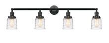 Innovations Lighting 215-BK-G513 - Bell - 4 Light - 42 inch - Matte Black - Bath Vanity Light